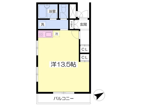 カメリアの物件間取画像